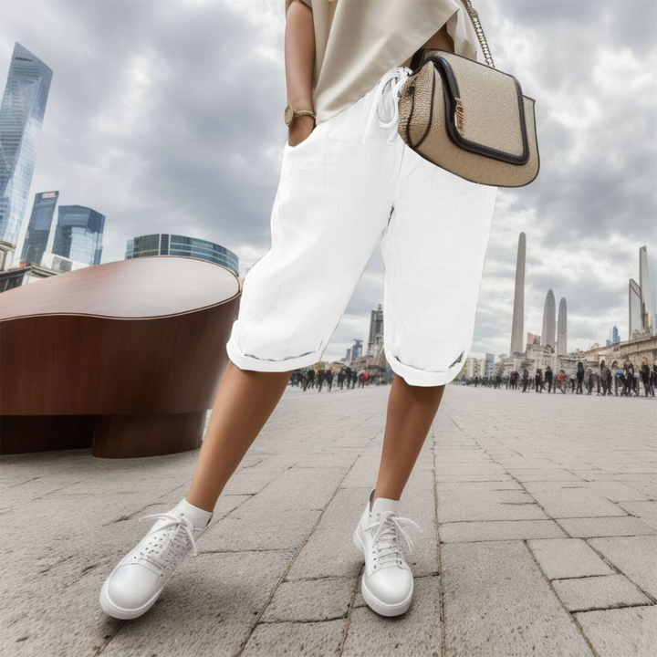 NOA | COTTON LINEN SHORTS