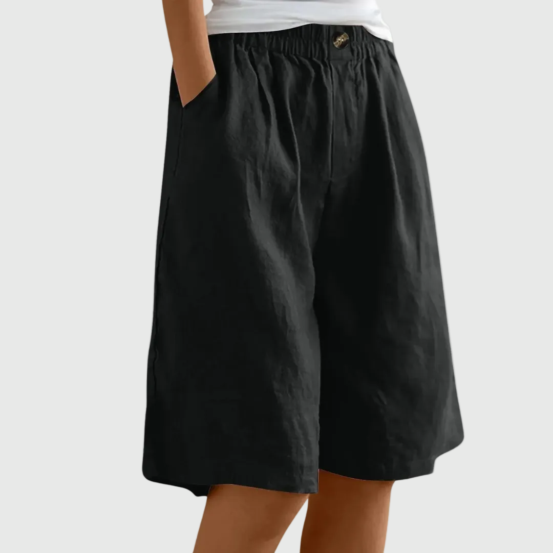 Ella | Loose-Fit Shorts with Elasticated Waist