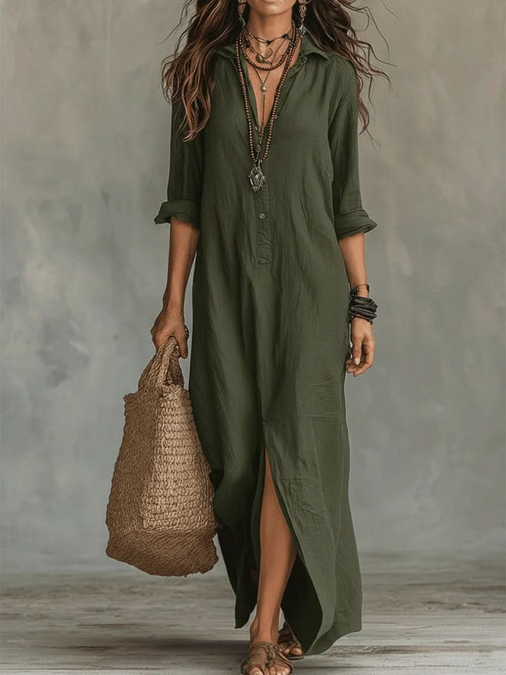 HARRIET V-NECK DRESS