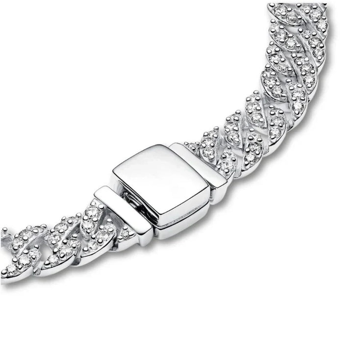 Cuban Moissanite Bracelet