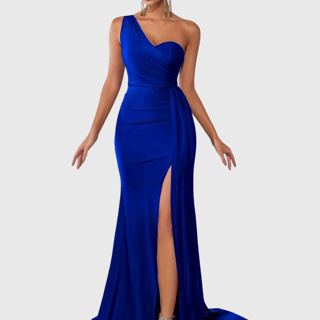 SELVYNA | ONE-SHOULDER MERMAID GOWN