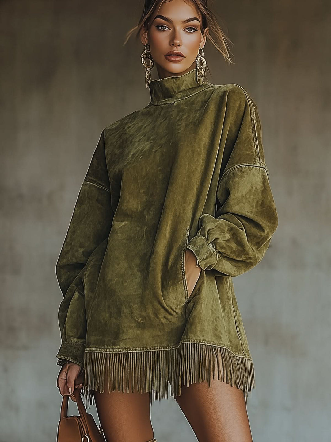 LUCIA TURTLENECK DRESS