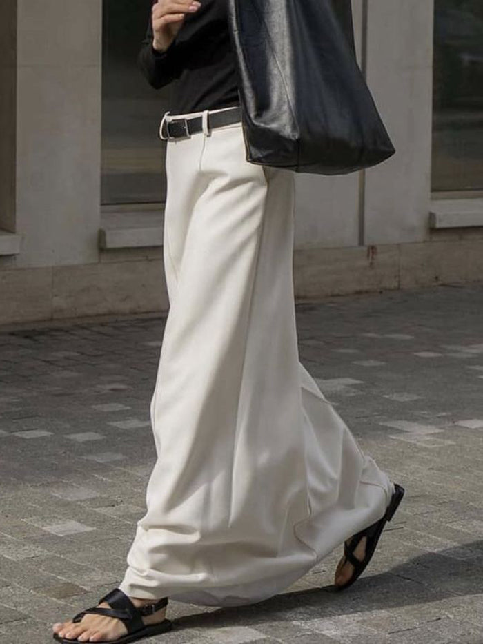 KATHARINE™ | H-LINE SLEEK MIDI SKIRT