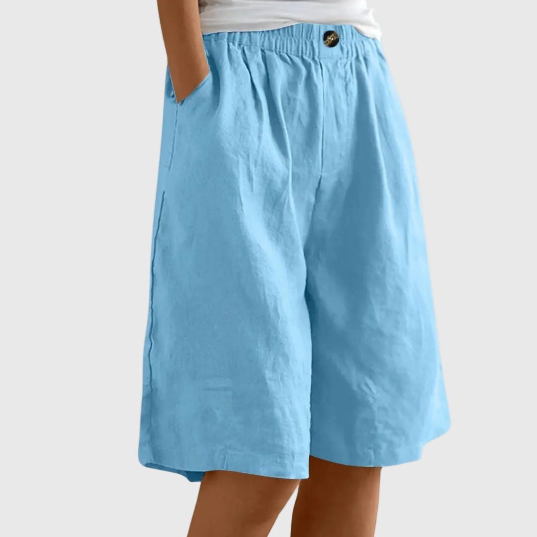 Ella | Loose-Fit Shorts with Elasticated Waist