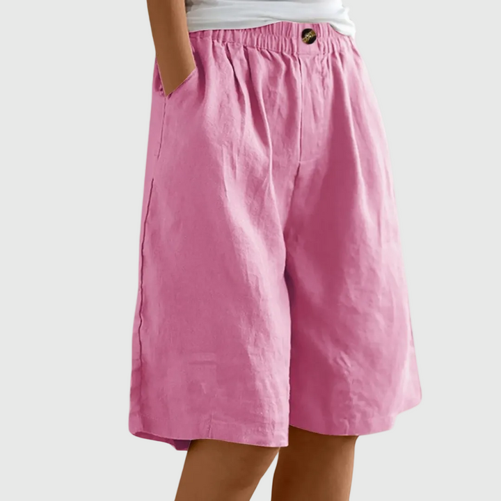Ella | Loose-Fit Shorts with Elasticated Waist