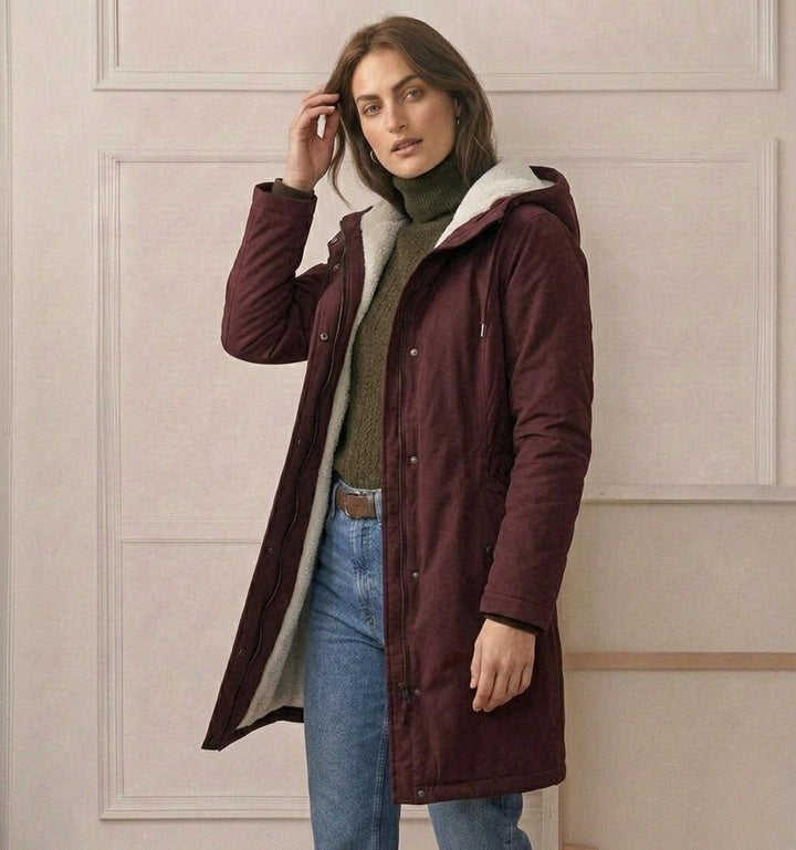 Cordelia™ | Cosy Hooded Weatherproof Coat