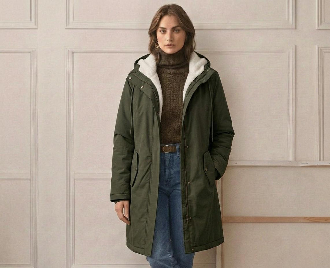 Cordelia™ | Cosy Hooded Weatherproof Coat