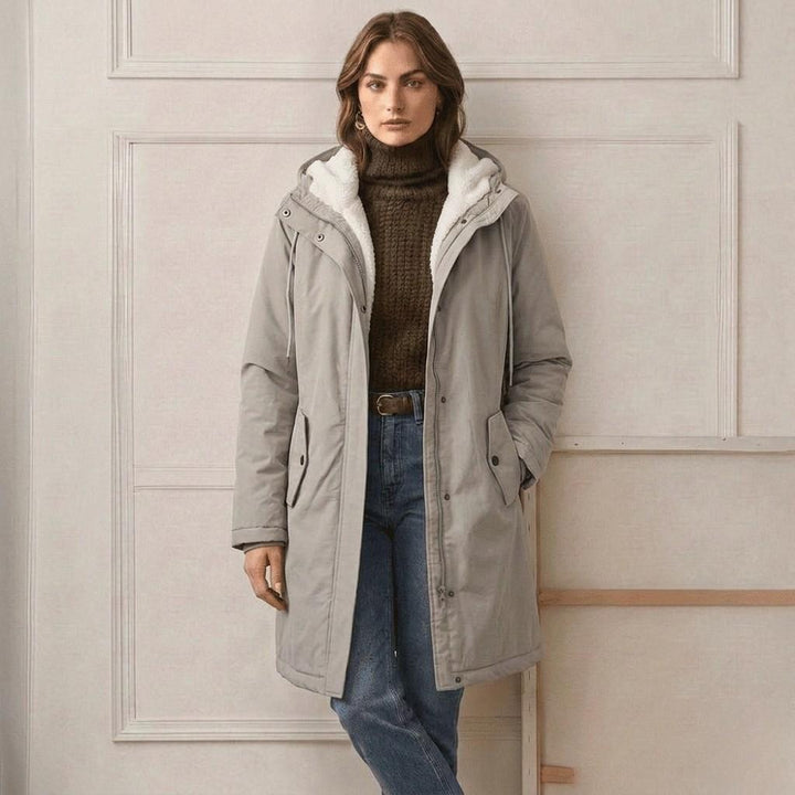 Cordelia™ | Cosy Hooded Weatherproof Coat