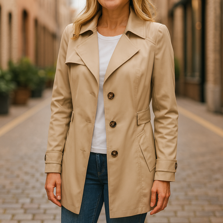Jamie - Elegante Trench Coat Autunnale