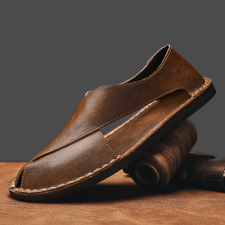 CASCADE LEATHER SANDALS