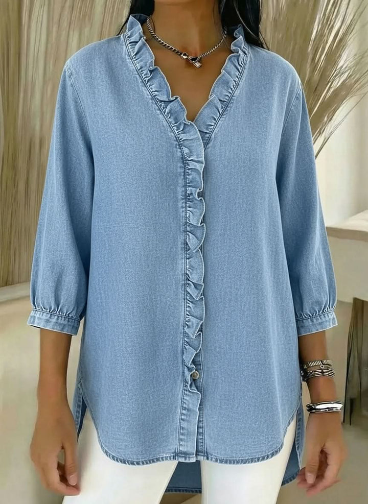 CELESTE RUFFLE TOP