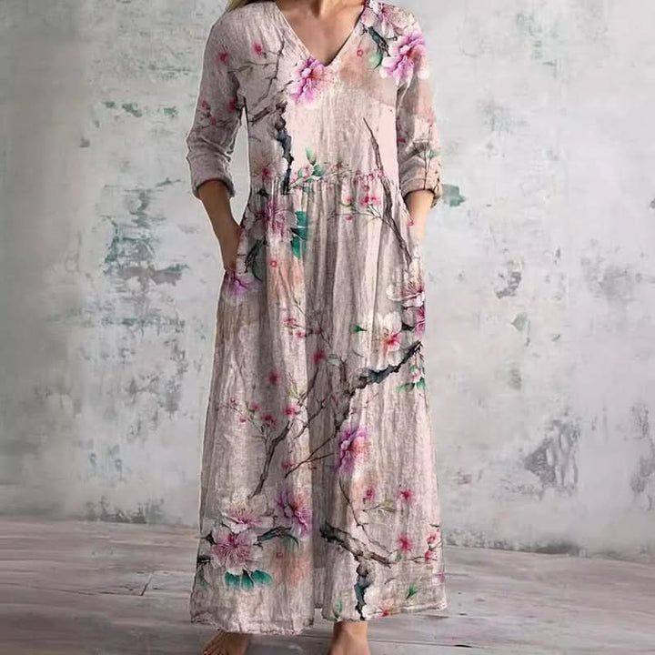 ALINA BLOSSOM MIDI DRESS