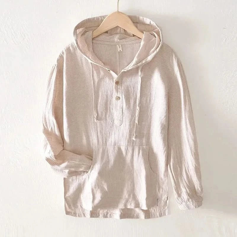 ANDORA LINEN HOODIE