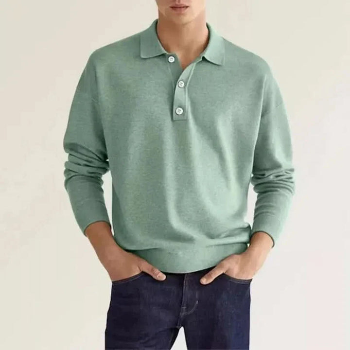 CORVIN WOOL POLO SHIRT