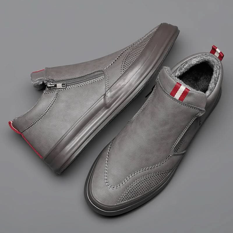 BROOKS LEATHER SNEAKERS