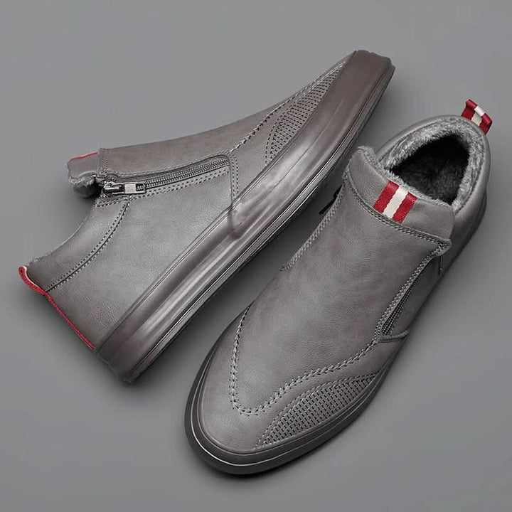 BROOKS LEATHER SNEAKERS