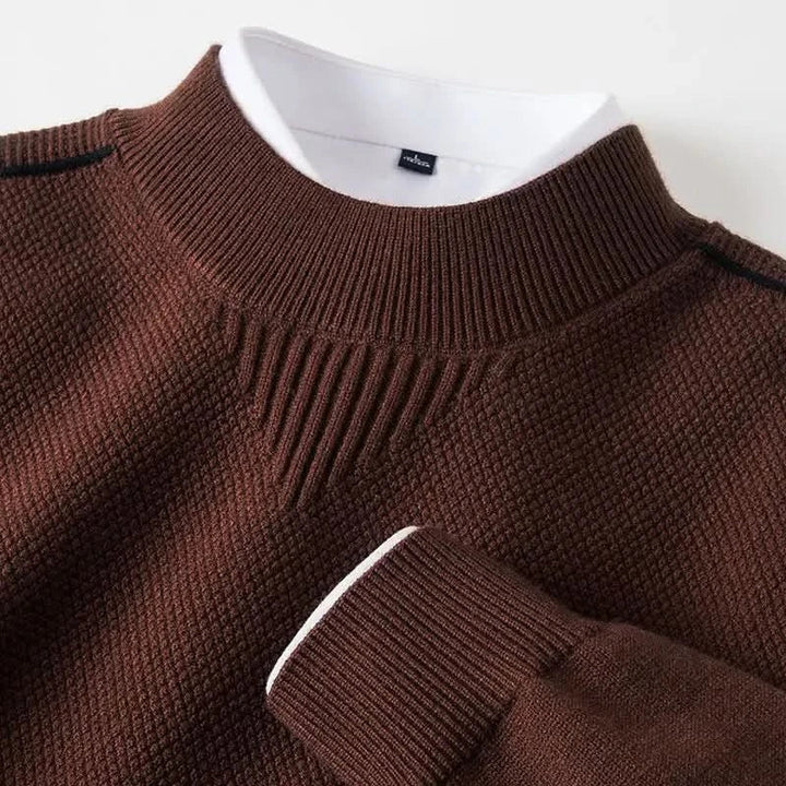 ARDEN JACQUARD SWEATER