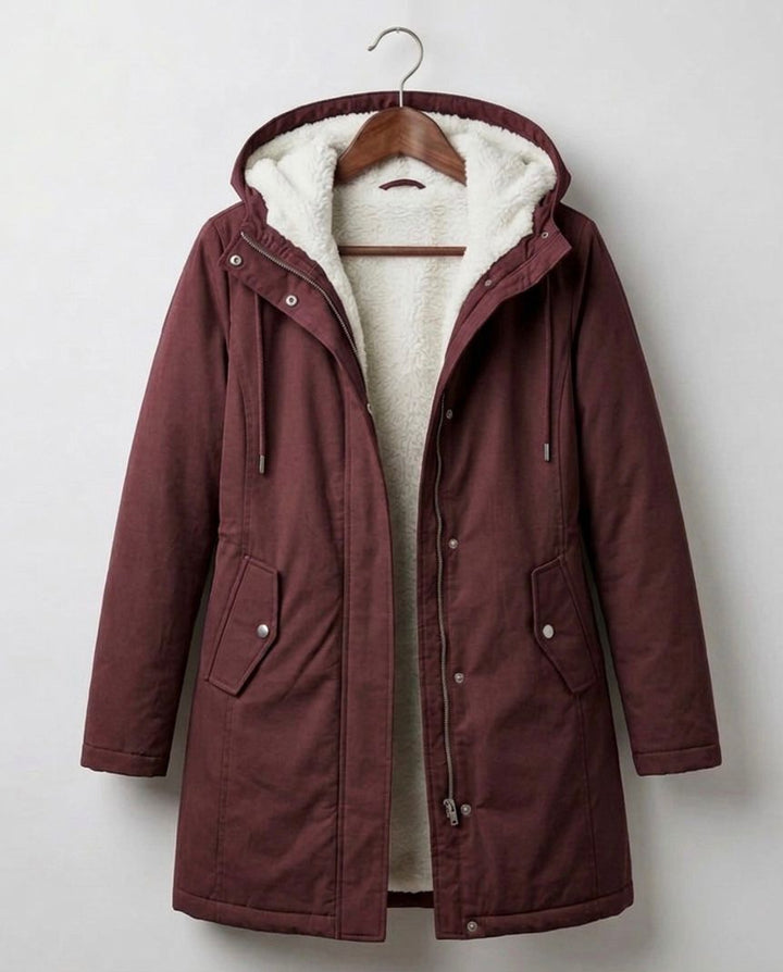 Beatrice™ | Cosy Hooded Weatherproof Coat