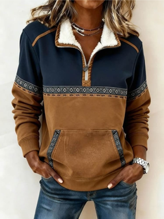 Navy & Tan