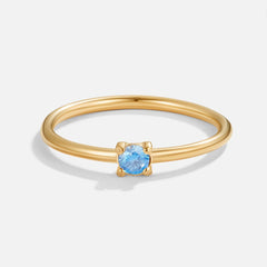 December - Blue Zircon