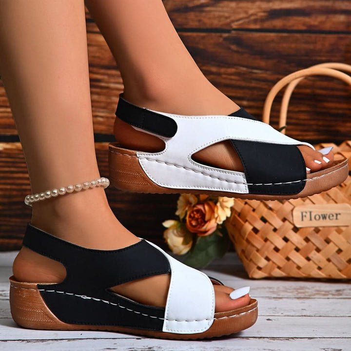 ELINA COMFORT WEDGE SANDALS