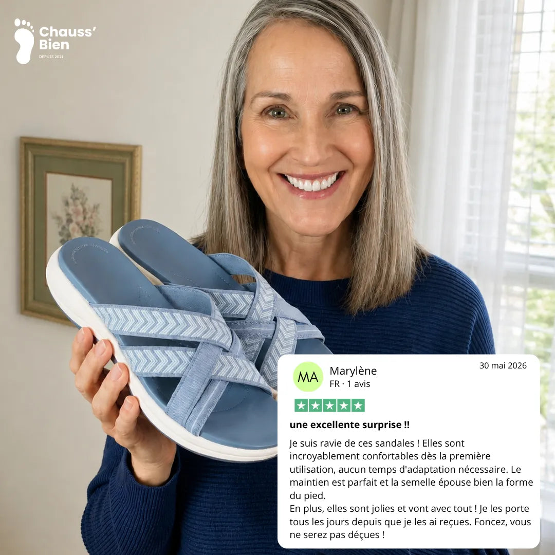 Zenéa™ - Sandales à confort orthopédique pour femme
